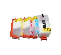 4PCS 910XL 912XL Refill Ink Cartridge Compatible For HP | For Office Printing, Chip Included, Refillable Design, Easy Installation, Ink Supply(910-US)