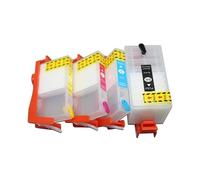 4pcs 934XL 935XL Empty Ink Cartridge Compatible For HP 6812 | Office Printing, Empty Cartridge, Refillable Design, Easy Refill, Stable Output