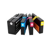 4pcs 952XL 953XL 954XL 955XL Ink Cartridge, Compatible For HP | Office Printing, Clear Document Output, High Page Yield, Chip Included(HP952)