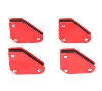 4pcs 9LB Angle Soldering Locator Magnetic Magnet Corner Arrows Welder Welding Holder Tool Triangle Welding Positioner for Welding Fixed