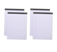 4pcs A4 Legal Pad White Paper Notepad for Office Tear-off Memo Book