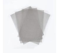 4Pcs A5 Stainless Steel Woven Wire Mesh Panels Metal Insect Mesh Sheet Pest Control Drain Cover Mesh Rodent Wire Mesh for for Home, Kitchen, Garden (150 X 210MM)
