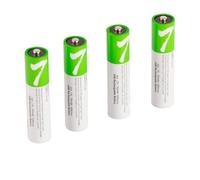 4Pcs AAA Rechargeable Lithium Ion Battery, USB Charging Cable, 750mah Rechargeable Battery, Fast Charge for Digital Cameras, Alarm Clocks