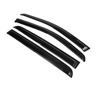 4PCS ABS Car Window Wind Deflectors Tinted Sun Rain For For Ranger Dual Cab 2012 2013 2014 2015 2016 2017 2018 2019 2020 2021 Door Sun Visors
