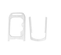 4Pcs ABS Center Console Decor Cover Trim For Kia EV5 2024 2025 2026 LHD Interior Dashboard Upgrade Styling(White Wood Grain)