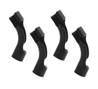 4pcs ABS Fuel Hose Bender for Car Tank Fillers, 13x3x3cm Black | Smooth Burr Free Finish, No Extra Tools Required, for Automotive Workshops and Fuel Line Shaping