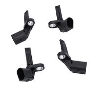 4Pcs ABS Sensors Anti-lock Brake System Wheel Speed Sensor Front Rear Wheels Compatible for A4 A5 A6 A7 A8 Q5 Replace 4E0927803F, 4E0927804F