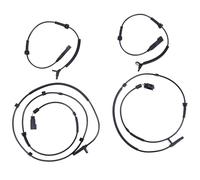 4Pcs ABS Sensors Anti-lock Brake System Wheel Speed Sensor Front Rear Wheels Compatible for Ford Transit 2006-2014 2.2 TDCi, 2.3TDCi, 2.4 TDCi, 3.2 TDCi Replace 1371543, 1371544, 1371545