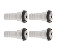4pcs Ac Drain Hose Connector Abs Straight Adapter for Window Air Units