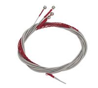 4Pcs Acoustic Bass String Set, Stainless Steel Bass String Set Uniform Vibrations Replacement for Beginners