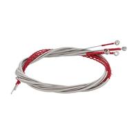 4Pcs Acoustic Bass String Set, Stainless Steel Bass Strings Replacement, Flexible Uniform Vibrations with Smooth Playability, Durable Bass Parts for Electric and Acoustic Bass Guit