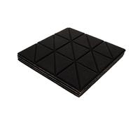 4pcs Acoustic Panels Square Polyester Sound Isolation Pads