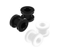 4PCS Acrylic 0g 8mm Flesh Screw Earring Stretcher Ear Tunnel Gauges Lobe Piercing Jewellery 4410