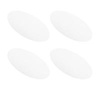 4pcs Acrylic Ceiling Light Cover Panel 20cm White for Bedrooms