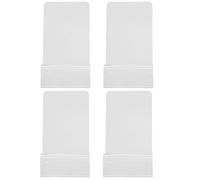4pcs Acrylic Phone Stand for Mobile Phones, Shopwindow Display Holder | Simple Elegant Design, Portable and Easy to Store, Acrylic Build, for Viewing Movies and Retail Display