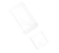 4pcs Acrylic Rectangular Quilting Templates for Sewing Hobbyists | Finish, Smooth Edges, Multi-size Versatility, for Fabric Cutting Table and Printed Designs