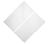 4pcs Acrylic Sashiko Embroidery Stencil Template Set | Line Drawing and Dot Guides, Precise Alignment, Flexible Portable Design for Hand Sewing, Quilting and Hobby Projects