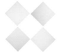 4pcs Acrylic Sashiko Embroidery Template for Quilting | Line and Dot Stencil Set, 12x12x0.3cm Size, Lightweight and Bend Resistant