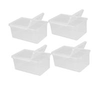 4pcs Acrylic Spider Terrarium with Observation Window and Wide Opening