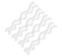 4pcs Acrylic Wavy Quilting Ruler Template for Home Sewing | Reusable Non-slip Design, for Quilt Borders and Patchwork, Curve Edging Aid for Quilters and Designers