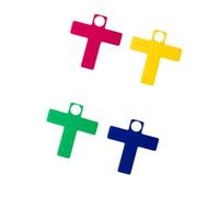 4Pcs Actor Positioning T Markers Positioning Landmark Code Position Photography Follow Photographer Arrangement Clear Alignment Tool