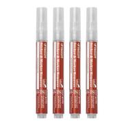 4Pcs Adhesive Remover Pen, Multi-Surface Safe Sticker Marker Remover, Rapid Safely Removes Stickers, Glue, Decals, Label, Tape, Sticky Residues and More from Car Furniture Floor and More