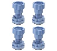 4PCS Adjustable Anti-Revival Pad Support Dryer Shock and Noise Canceling Pad Washer Foot Pad for Washing Machine