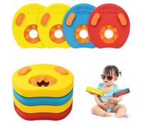 ( 4pcs) Adjustable EVA Foam Inflatable Pool Float Board Baby Swimming Armband Circles