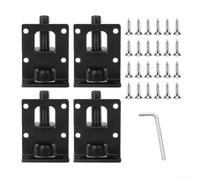 4PCS Adjustable for Furniture Leveling Feet Cold-Rolled Steel | Appliance Replacement Feet Heavy Duty Table Glides Workbench Floor Protectors Bookcase Base Supports