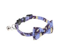 4pcs Adjustable Halloween Cat Collar Scary Style Bowtie Pet Accessories for Cats for Halloween Decor and Pet Dress Up Durable and Eye Catching Design