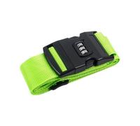 4Pcs Adjustable Luggage Strap Packing Belt Travel Essential Accessories Suitcase Supplies Fixed Cipher Lock For Travel Case(Green)