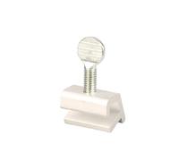 4pcs Adjustable Window Lock Cap Safety Stopper Sliding Sash No Drill Security Restrictor Limit Latch for Security Home Office(Size 1)