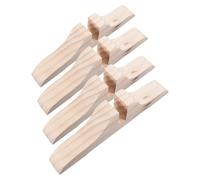 4pcs Adjustable Wood Partition Support Divider Base for Easy Installation Ideal for Home Office Workspaces Create Private Areas with Versatile Layouts