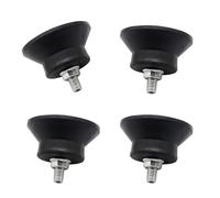 4Pcs Air Compressor Foot Pad Shockproof Components AntiVibration Rubber Landing Mat Nonslip Rubber Shock Pad Cushion AntiVibration Landing Mat