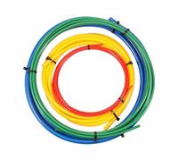 4Pcs Air Conditioner Copper Pipe Protector, 4M/13.12ft PE AC Copper Tube Pipe Bender 1/4" 1/2" 3/8" 5/8" Bending Strip for Prevents Kinks & Cracks