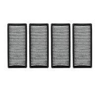 4Pcs Air Filter Activated Charcoal 64319159606, Air Cleaner Replacement for E90 E92 E93 2008 2013, High Efficiency Air Intake Filter with Large Filtration Area, Durable