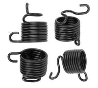 4PCS Air Hammer Chisel Spring Set, 8 Circles Air Hammer Retaining Quick Spring Pneumatic Chisel Buffer Retainer Replaceable for 150 190 250 Pneumatic