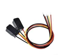 4Pcs Air Infrared Photoelectric Switch, Through-beam Photoelectric Switch, QT30CM, With Effective Object Detection, For Security, Robotics