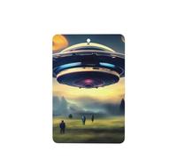 4pcs Airship Landing Car Aroma Diffuser Rectangle Hanging Fragrance Tablet Car Interior Decoration Closet Shoe Closet Fragrance Freshener