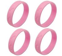 4PCS Airsoft Rubber Ring, Tactical Multifunctional Binding Rubber Band Fixed Accessories For Flashlight(A Style Pink 4PCS)
