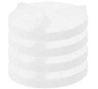 4Pcs Aluminium Oxide Ceramic Firing Pads for Kiln Use, White | Kiln Supporting Tools for Ceramic Works, Sturdy and Not Easy to Deform, DIY Pottery Craft Setup