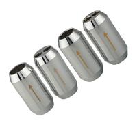 4pcs Aluminum Alloy Auditory Wire Splitters Set 14mm 16mm 2Hole/Single Hole For Auditory Systems And Home Theaters Aluminum Alloy Connectors