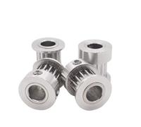 4PCS Aluminum Alloy K Type 3M 18 Teeth 18T 4/5/6/6.35/7/8mm Inner Bore Timing Pulley 16mm Width 3mm Pitch Synchronous Wheel(4mm)