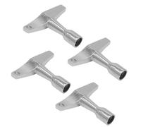 4Pcs Aluminum Drum Keys Set T Styles Drum Tuning Part Standard Square Wrench Drum Key Drum Tuner Key Musical Instrument