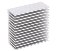 4Pcs Aluminum Heatsink, 50x20x50mm Radiator Cooling Fin Heatsink for Routers CPU PCB Amplifiers Power Supplies