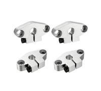 4pcs Aluminum Linear Rod Rail Shaft Support for CNC Router & 3D Printer(SHF25-4pcs)