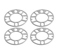4Pcs Aluminum Wheel Spacers Shims Plate For 4X100 4X114.3 5X100 5X108 5X114. 5X120 Auto Stud Aluminum Alloy Wheel Spacers(10mm)