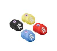 4Pcs AMS Guard, High-Hardness Ceramic Inlet for Bambu-Lab AMS Only, Upgrade 3D Printer Filament Feeder Parts Protect AMS Feed Inlet from Wear and Tear, Tool-Free Snap-in Install(Multi-Color)