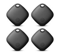 4pcs Android Smart Tag Rechargeable, Android Air Tag Tracker Key Finder Compatible with Google Find My Device App Bluetooth GPS Tracker IP67 Waterproof Key Finder for Luggage, Wallet