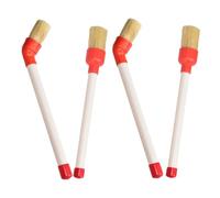 4pcs Angled Tire Brush Applicator with Rounded Head